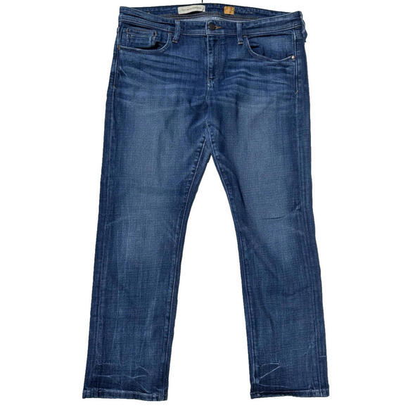 Pilcro Denim - Pilcro and the Letterpress Hyphen Jeans Womens 32 Mid Rise Straight Leg Denim